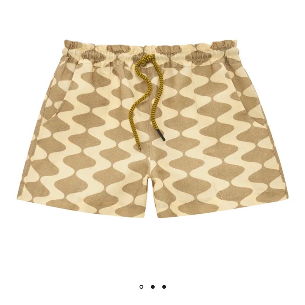 OAS LAUDA DRIZZLE LINEN SHORTS